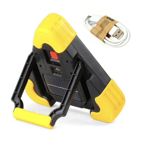 Lampa de avertizare triunghi, acumulatori + solar HB-6609 - 6943556874869 - 02079 [2]