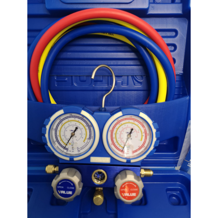 Set manometre VMG-2-R410A-B, R22, R134A, R407C, R410A - 00519 [3]