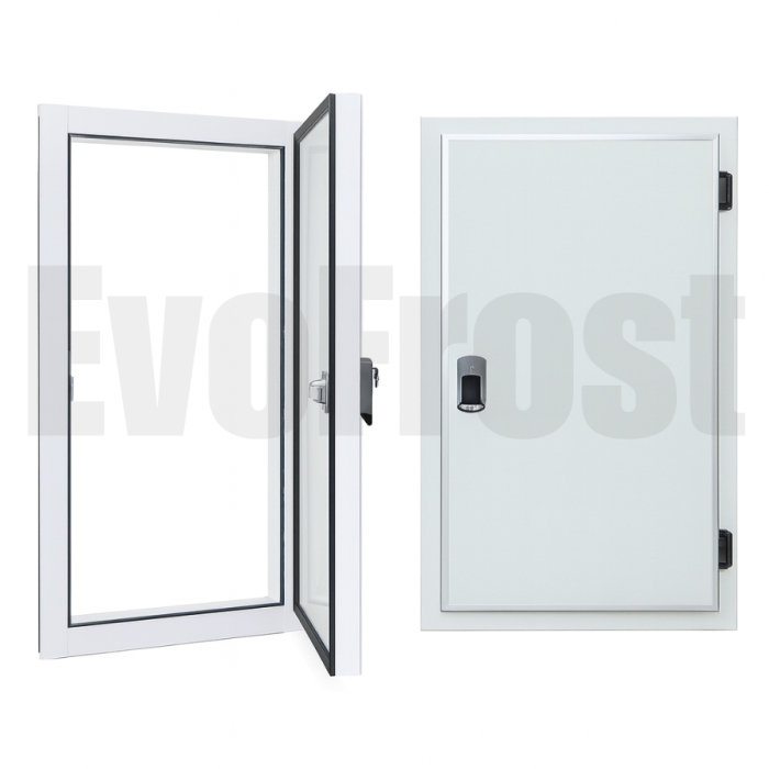Ușă pentru camere de congelare 1000x2000 mm | Panou 10 cm | EvoFrost [3]