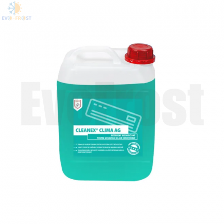 Solutii igienizare - Agent de curatare cu actiune dezinfectanta Cleanex Clima Argint - 5 Kg - 01010 - 5945291000528