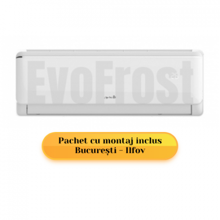 Aer conditionat rezidential - Aparat de aer condiționat Arielli Freedom ASW-H09B4/FFR3DI-EU, WI-FI inclus, Inverter, 9000 BTU, A++/A+, Turbo Mode - Pachet cu montaj inclus