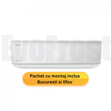 Gree Bora - Aparat de aer conditionat Gree Bora A4, GWH24AAD-K6DNA4B, 24000 BTU, Inverter Wi-FI-MODEL 2024-2025 - Pachet cu montaj inclus