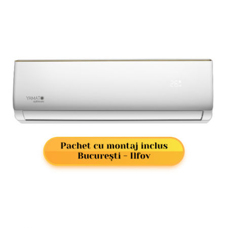 Yamato Optimum - Aparat de aer conditionat Yamato Optimum YW24T2n, 2025, Inverter, 24000 BTU, I Feel , R32 - Pachet cu montaj inclus