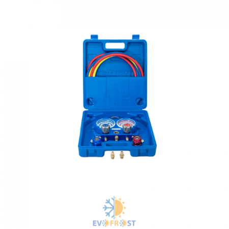 Manometre - Baterie manometre freon R1234yf VMG-2-1234yf – Diagnoză A/C auto profesională | EvoFrost