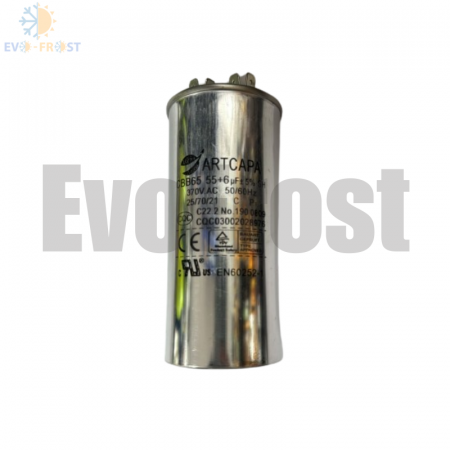 Condensator aer conditionat (capacitor) - Condensator (capacitor) ArtIko 55+6 µF - 00225