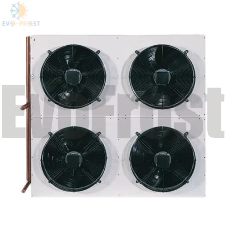 Condensatoare frigorifice - Condensator frigorific GK 200-450 – 4.50 m² | 4 ventilatoare axiale 500 mm | EvoFrost