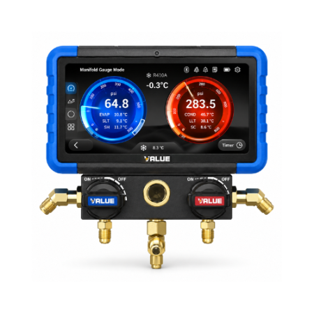 Scule si unelte - Manometru Digital 5.5″ cu touchscreen și grafica Color HD VRM2-SN