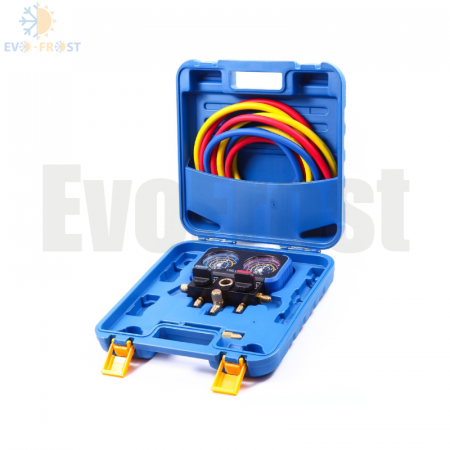 Manometre - Manometru 2 robineți Value VRM2-B-0501 – R22, R134a, R404A | EvoFrost