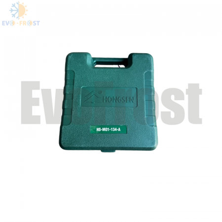 Set manometru si furtune, 3 bucati + set cuple inalta si joasa presiune HS-M01-134-A, R134a, R123yf, R22 - 01473 [1]