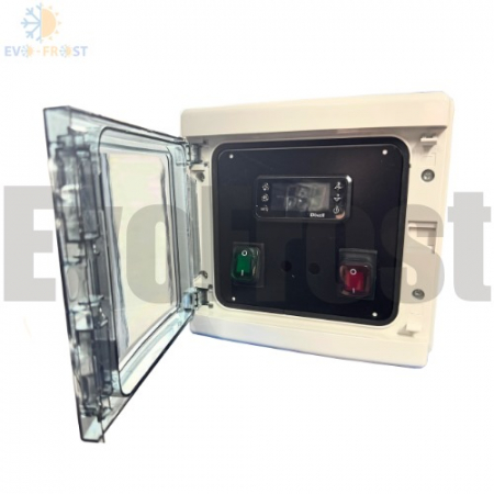 Tablou comandă cu termostat digital Dixell XR60CH -5NOC1 -20A / releu + două întrerupătoare comandă  - 02424 [1]