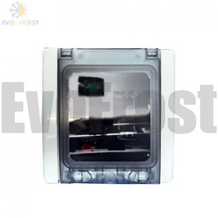 Controlere - Tablou comandă cu termostat digital Dixell XR60CH -5NOC1 -20A / releu + două întrerupătoare comandă  - 02424