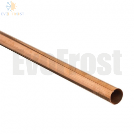 Teava - Țeavă Cupru Bară 54x2 mm – 5 Metri | Instalații HVAC & Frigorifice | EvoFrost
