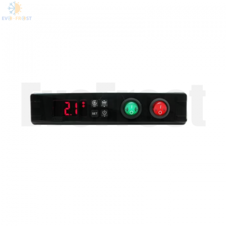 Termostate - Termostat digital AKO cu butoane on/off, cu 2 sonde