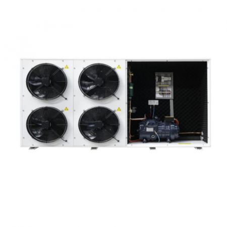 Agregate frigorifice carcasate - Unitate complet echipata carcasata cu compresor 10HP DORİN