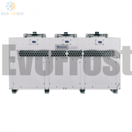 Condensatoare frigorifice - Unitate de Condensare GYBOX 90-Y5-350 cu 3 Ventilatoare 500S | EvoFrost