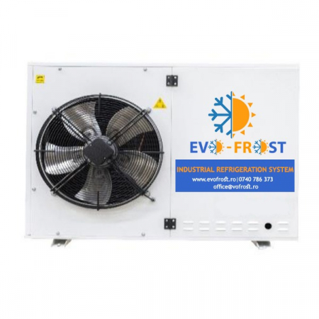 Agregate frigorifice carcasate - Unitate trifazica echipata cu compresor Tecumseh- 4 HP – model compresor – FH 4544 Z-XG