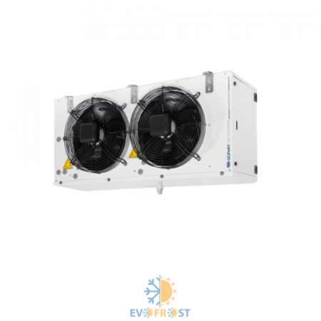 Dublu flux - Vaporizator unghiular GNE 235.4B – 7901W, 2 ventilatoare, degivrare electrică | EvoFrost