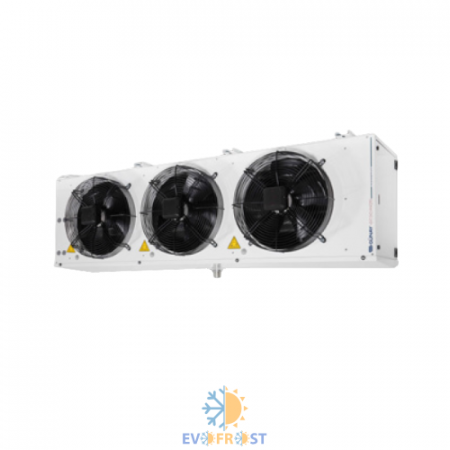 Dublu flux - Vaporizator cubic GNE 350.8D2 – 35 kW, 2 ventilatoare 500S, 12 rezistențe | EvoFrost