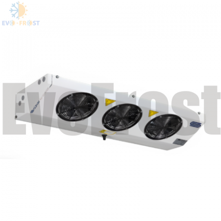 Perete - Vaporizator GKE 325 – 5.021W, 3 ventilatoare Ø250 mm, degivrare electrică | EvoFrost