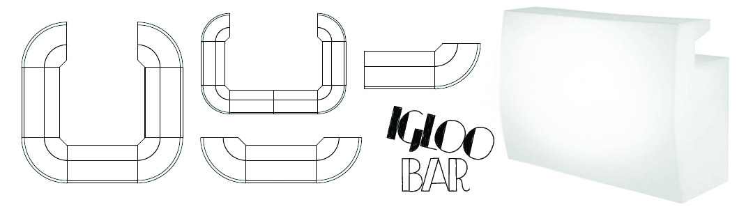 banner bar modular IGLOO