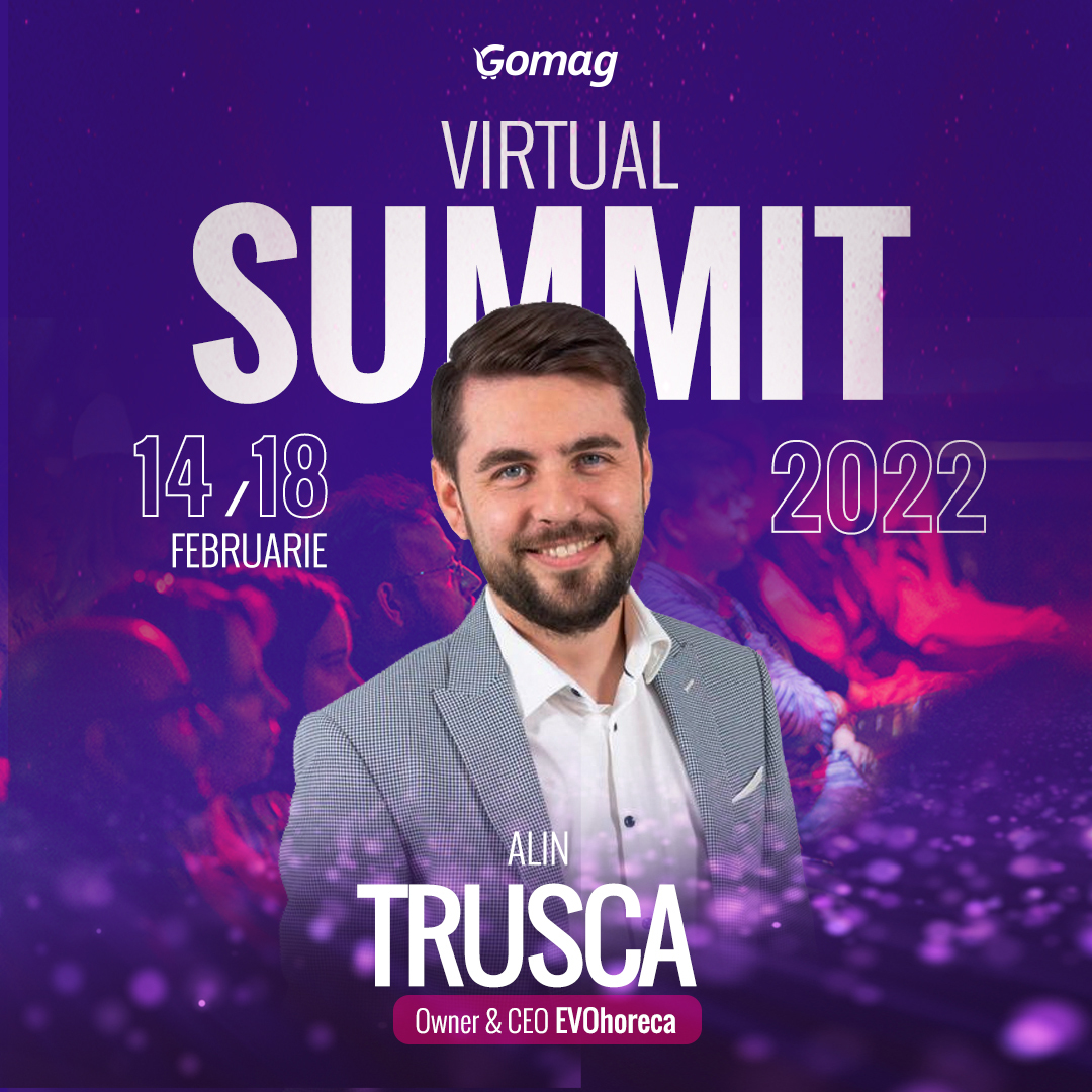 ȘTIRI: Gomag Virtual Summit -Alin Trușcă despre Business interruption, plan si masuri de preventie antirisc 16.02.2022