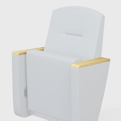 Brate din lemn pentru scaun pentru auditorium Cento
