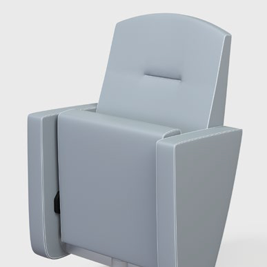 Scaun de cinema cu cusatura de contrast CENTO