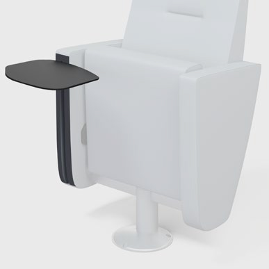 Scaun de auditorium cu masuta frontala si rabatabila CENTO