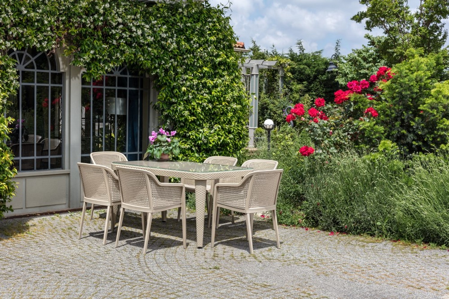 Demifotoliu de terasa / exterior realizat din plastic - OCTA [6]