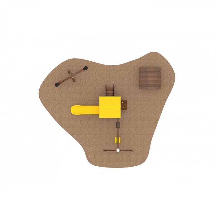 06 Oferta speciala Echipament loc de joaca lemn Scara Tobogan Balansoar Cataratoare si Masa Picnic [3]