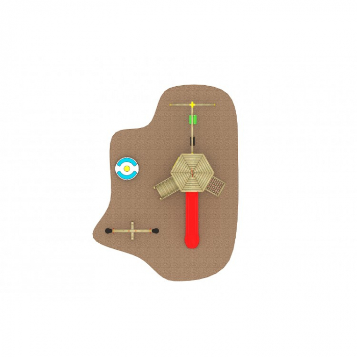 12 Oferta speciala Echipament loc de joaca din lemn Scara Tobogan 2 Cataratoare Balansoar Carusel si Leagan [3]