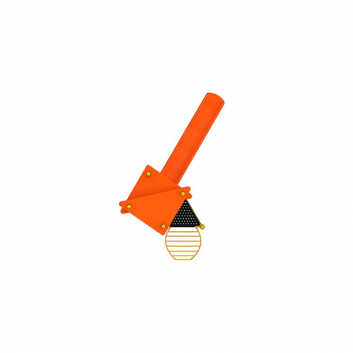 16M Clasic Echipament loc de joaca exterior parc din metal cu Tobogan si Cataratoare [3]