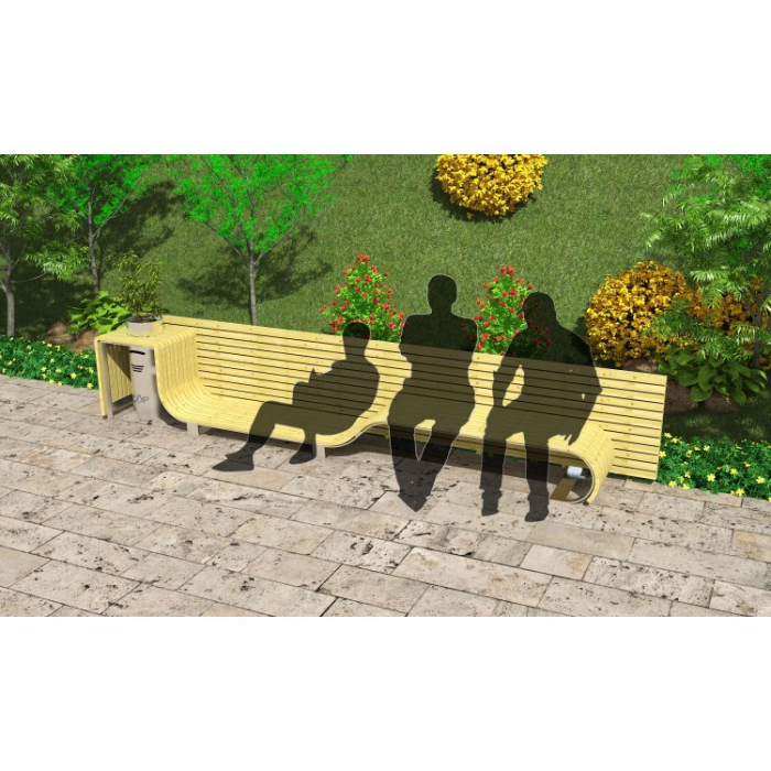 46B Mobilier urban stradal Banca exterior parc [2]