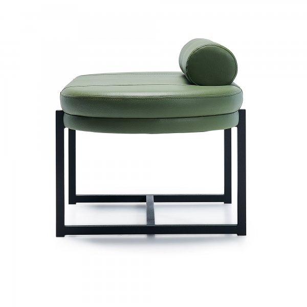 Bancheta 2 locuri stil art deco pentru cafenea si sala asteptare OSLO [2]