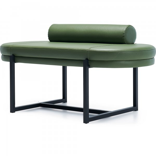 Bancheta 2 locuri stil art deco pentru cafenea si sala asteptare OSLO [1]