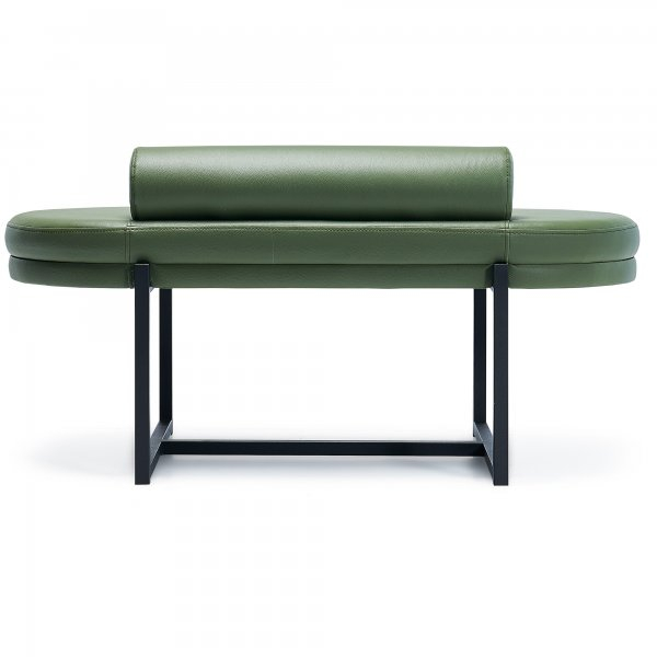 Bancheta 2 locuri stil art deco pentru cafenea si sala asteptare OSLO [3]