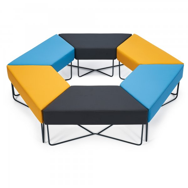 Bancheta modulara pentru sala asteptare si receptie - FRAGS [6]