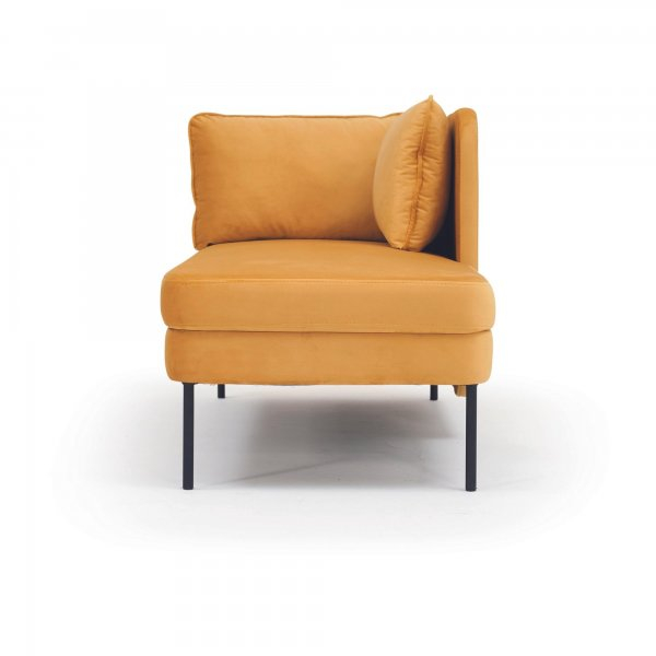 Bancheta sala asteptare office cu structura metalica - JOSEPHINE [3]