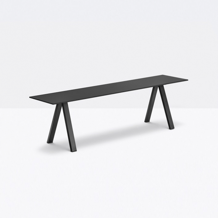 Bancheta pentru restaurant, cu cadrul metalic - ARKI BENCH ARKB [2]