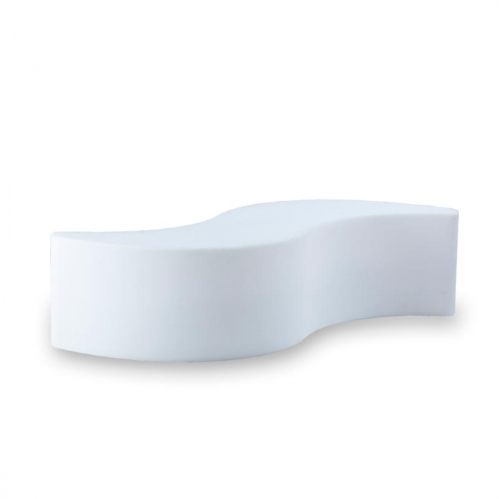 Bancheta din plastic pentru lobby, office, restaurant si sala de asteptare - WAVE [2]