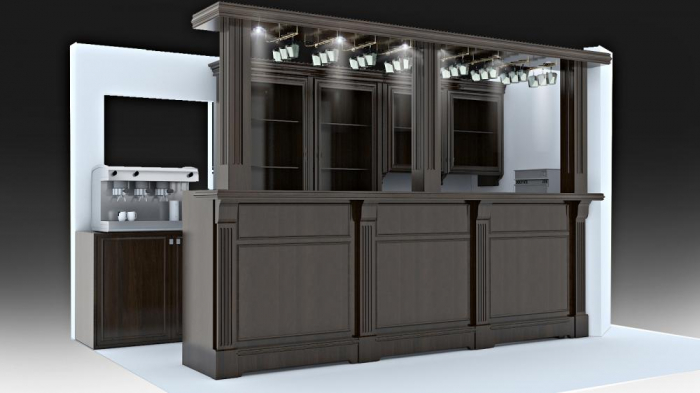 Bar lemn masiv + mdf furnituit la comanda - Campulung, Arges (2015) [7]