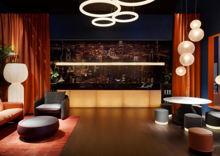 Bar modular luminos in stil Art Deco - CORDIALE [2]