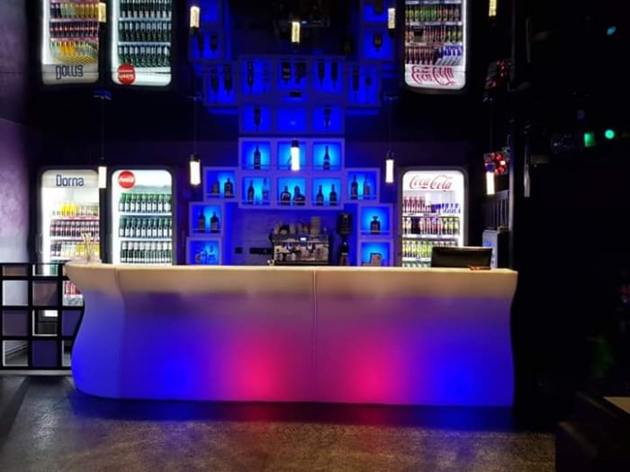 Bar modular luminos pentru exterior din polietilena BARTOLOMEO [18]