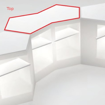 Bar modular luminos pentru exterior din polietilena ICEBERG [11]