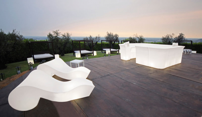 Bar modular luminos pentru exterior din polietilena JUMBO BAR [8]