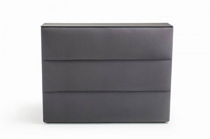 Birou pentru receptie, modular si tapitat OBLIQUE SOFT [2]