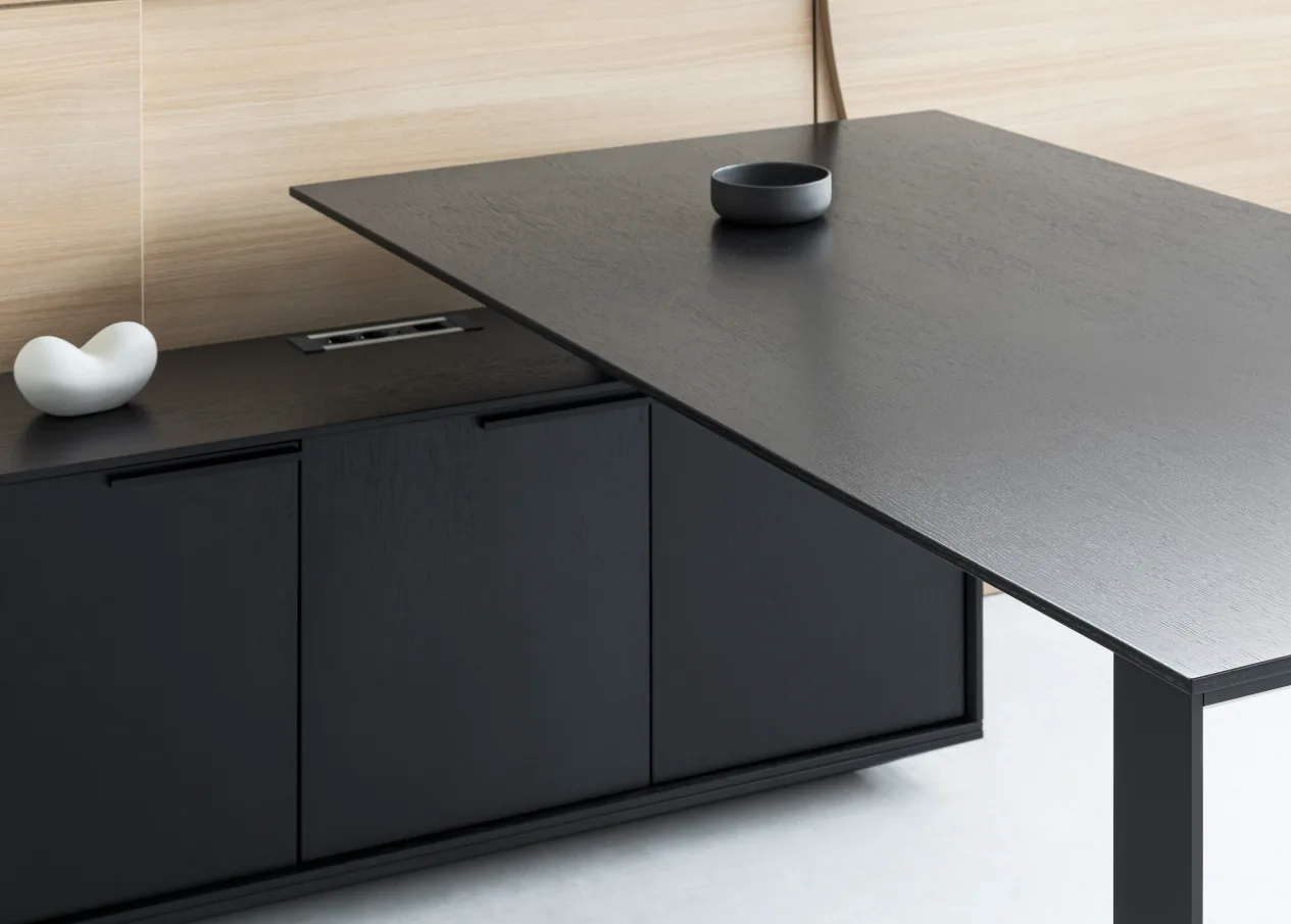 Birou directorial modern cu consola inclusa - IN [3]