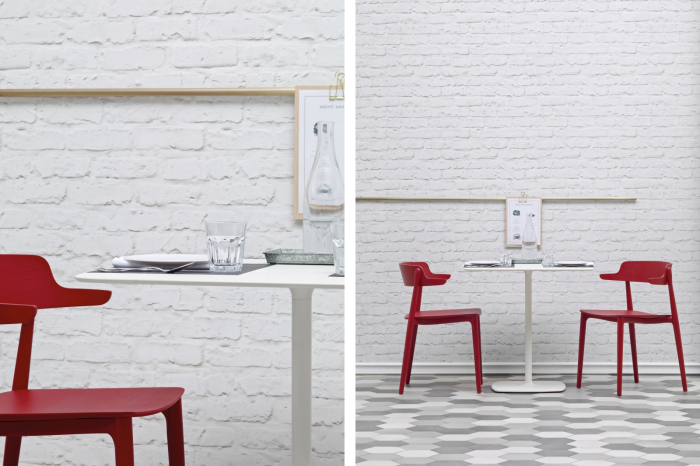 Blat din HPL Compact complet alb cu design modern minimalist [10]