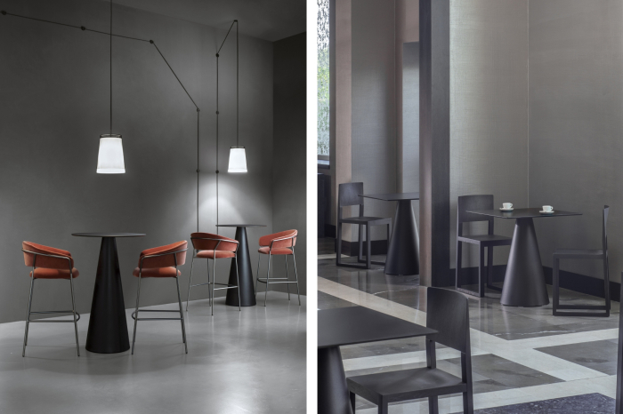 Blat din HPL Fenix de culoare negru pentru HoReCa [4]