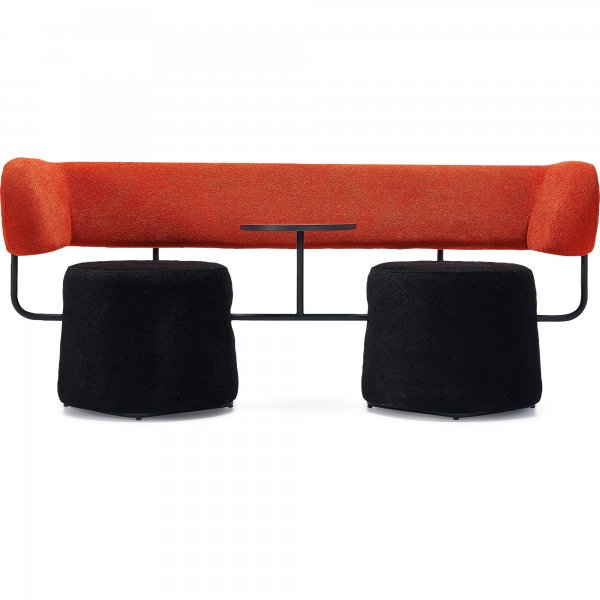 Canapea cu 2 locuri si masa incorporata pentru HoReCa - COUPLE [6]